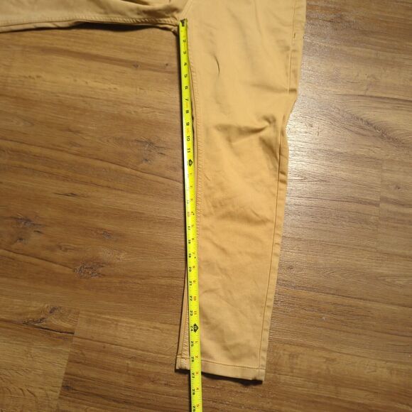 G Star Raw 3301 KBWG 100 Jeans Size 30x27 Orange Straight Fit Casual - Picture 11 of 14